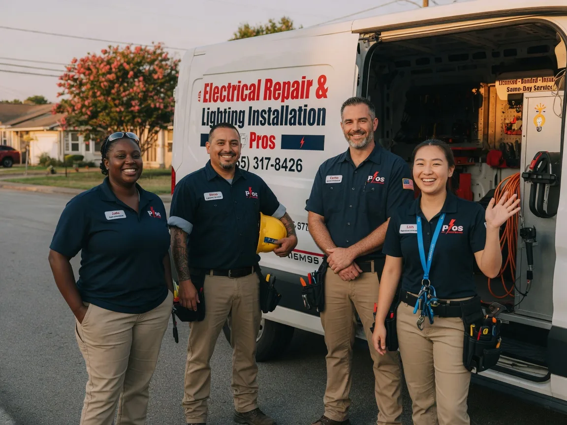 Licensed Electrician company in Lopeno, TX
